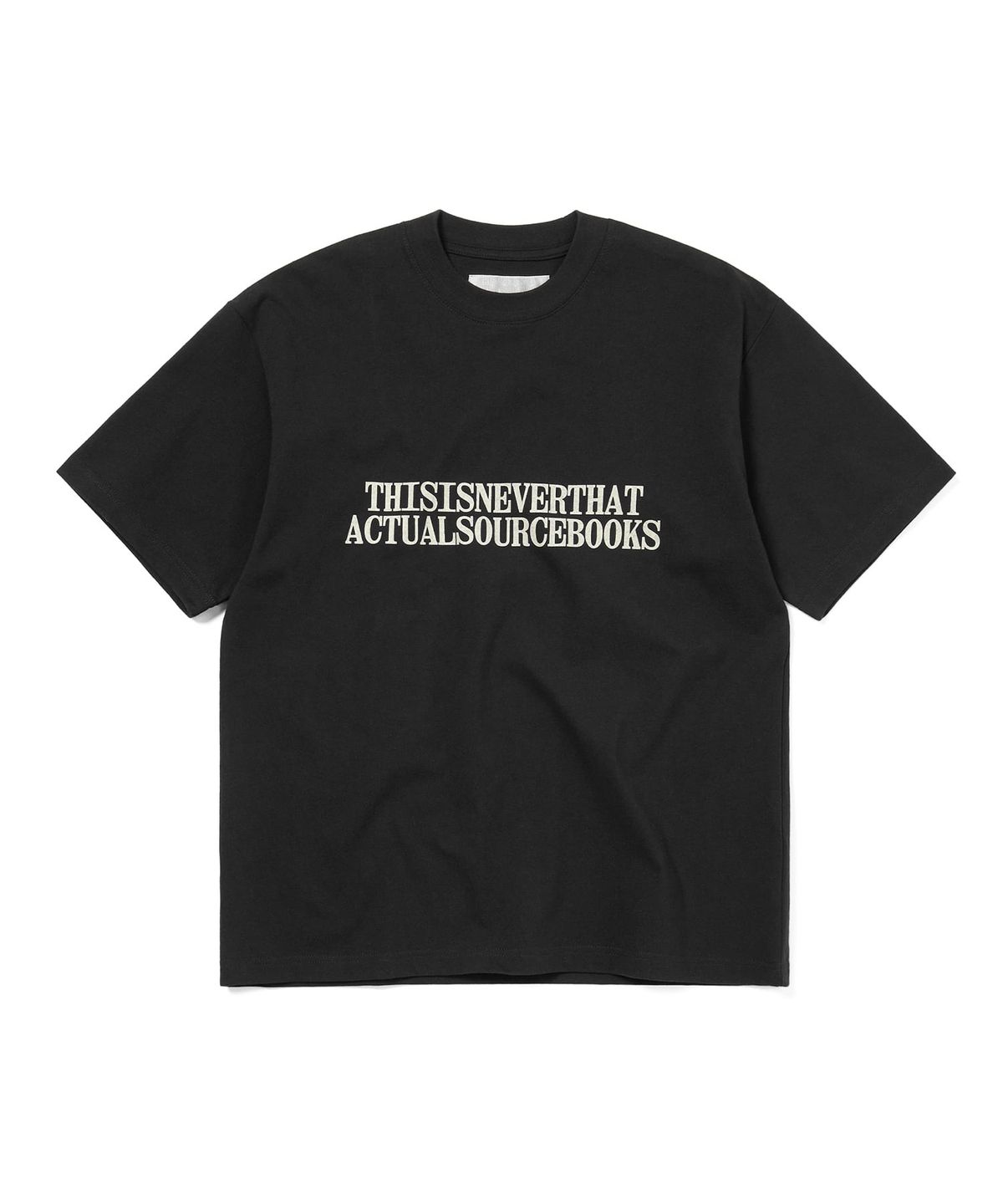 디스이즈네버댓(THISISNEVERTHAT) TNT ASb Commuter Tee Black
