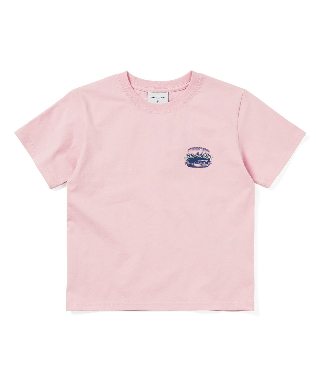 디스이즈네버댓(THISISNEVERTHAT) Hamburger W Tee Pink
