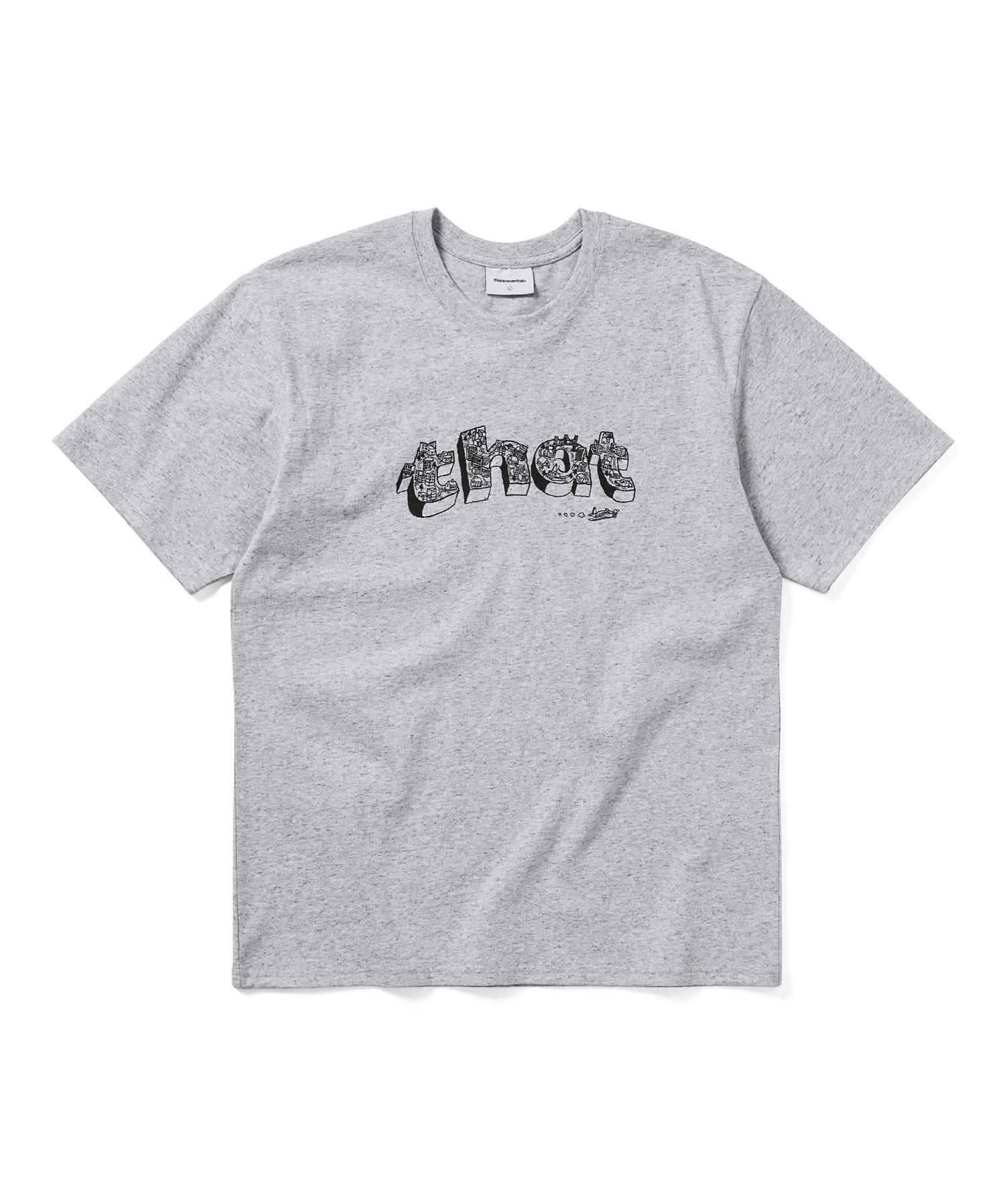 ★thisisneverthat★ that Village Tee Heather Grey TN251TTSST MUSINSA | thisisneverthat® that Village Tee Heather Grey