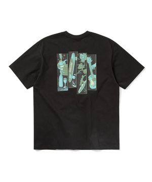 4 Panels Tee Off Black