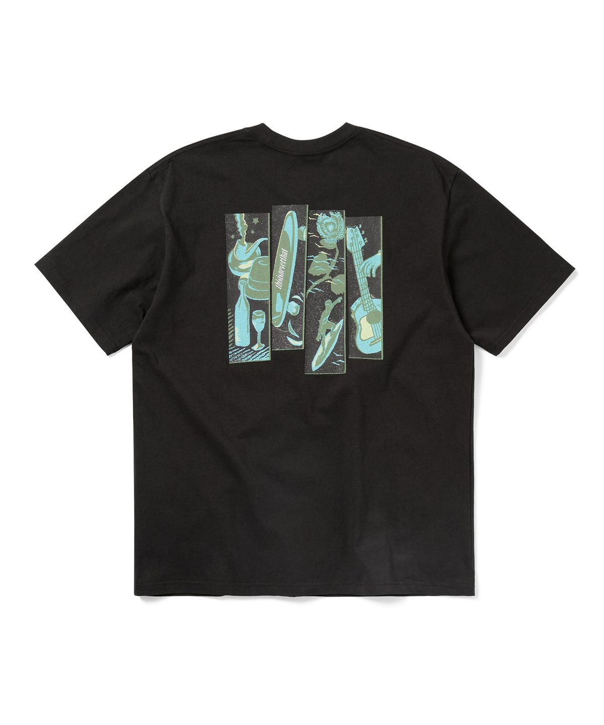 디스이즈네버댓(THISISNEVERTHAT) 4 Panels Tee Off Black
