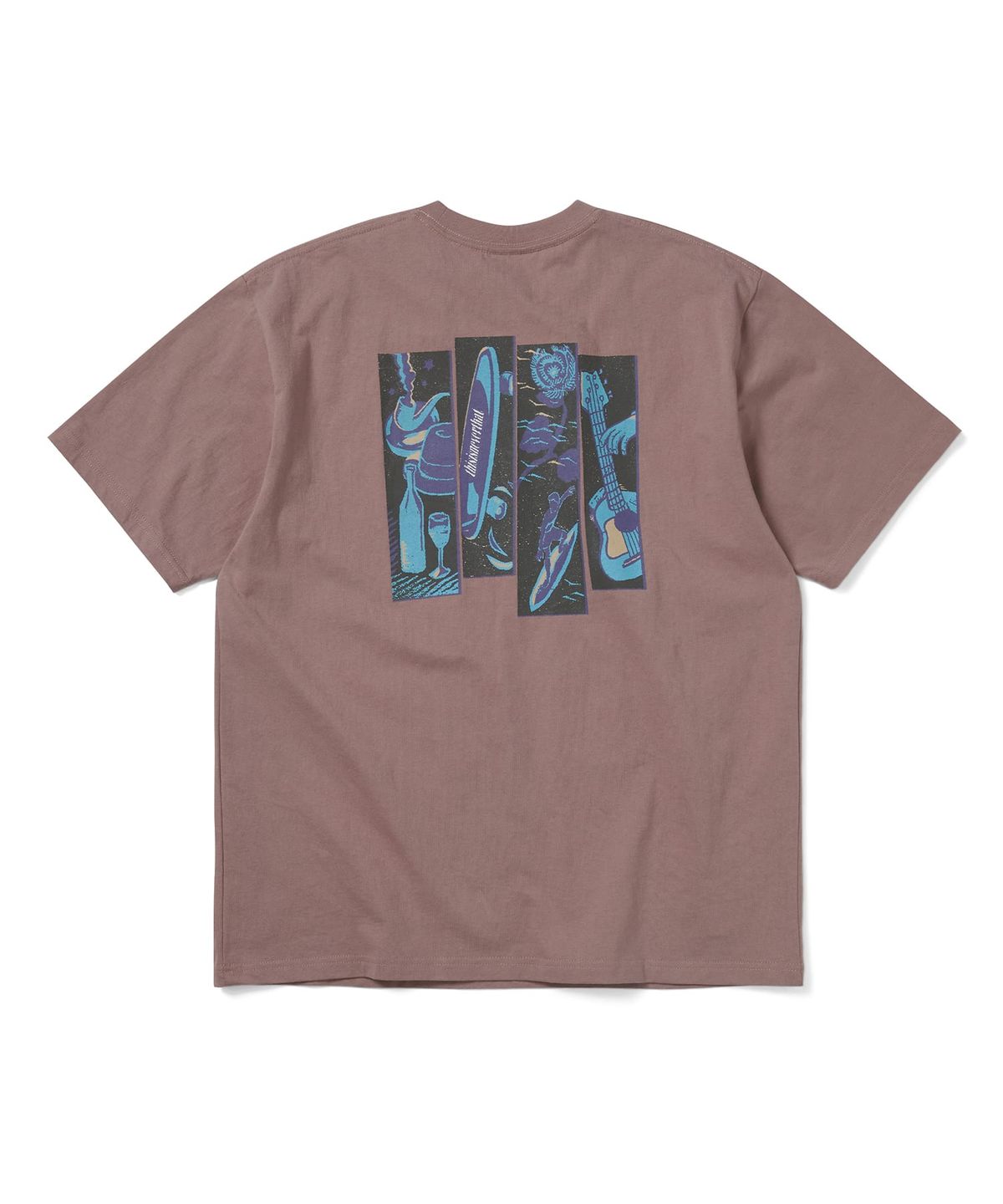 디스이즈네버댓(THISISNEVERTHAT) 4 Panels Tee Dusty Pink