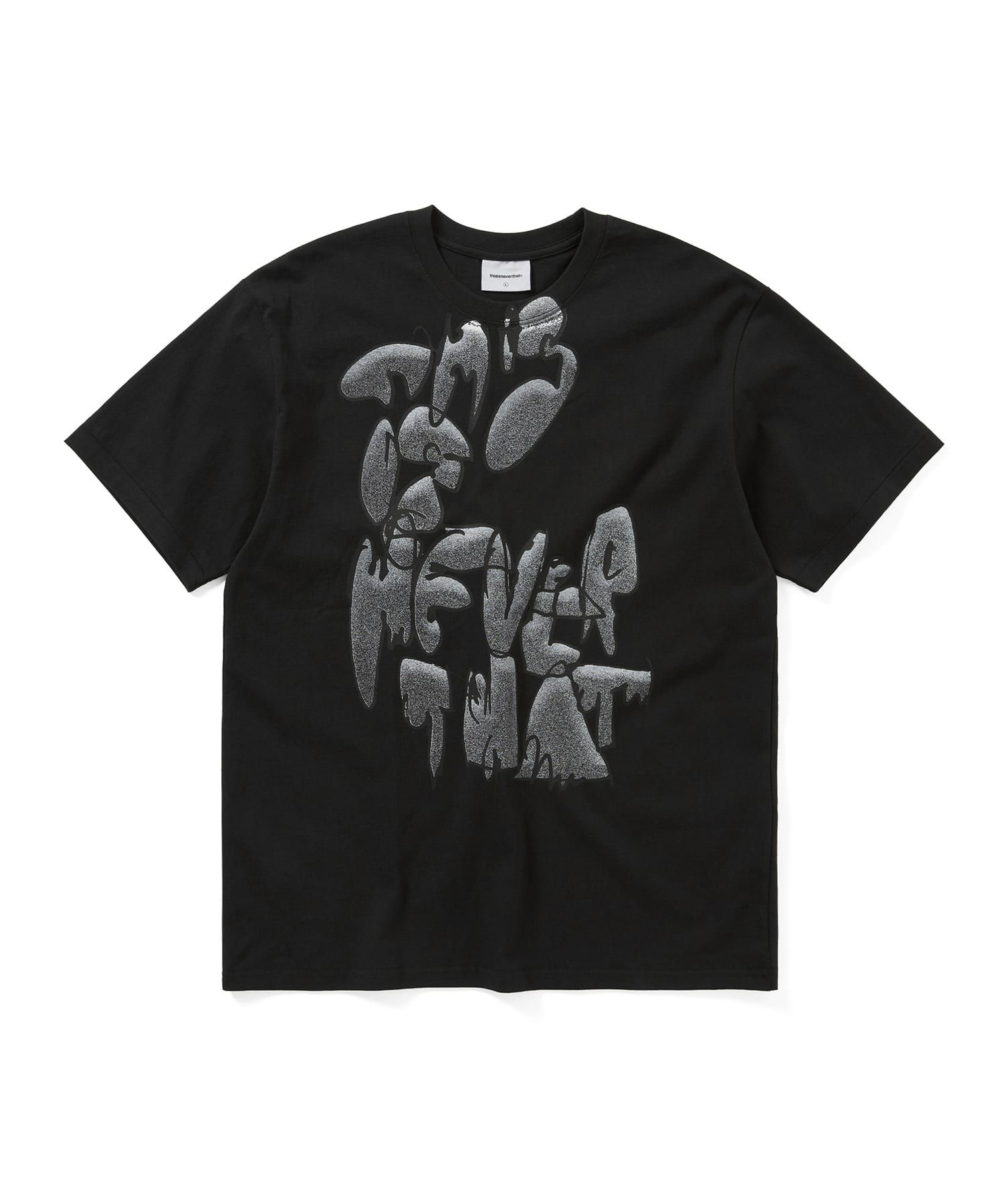 ★thisisneverthat★ Graffiti Tee Off Black TN251TTSST12OBK MUSINSA | thisisneverthat® Graffiti Tee Off Black