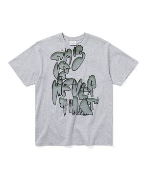 Graffiti Tee Heather Grey