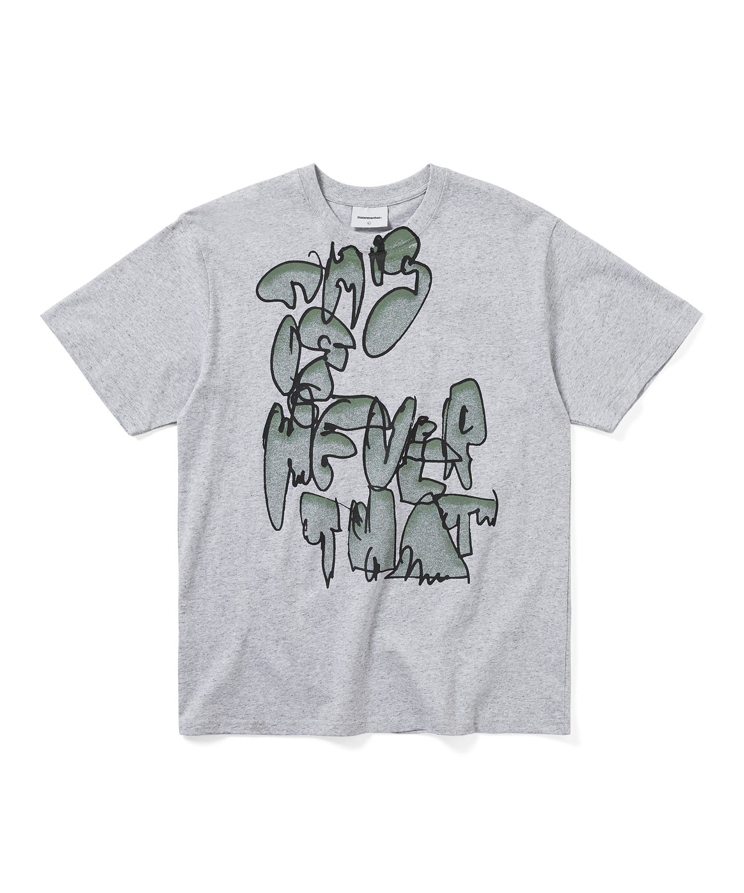 ★thisisneverthat★ Graffiti Tee Heather Grey TN251TTSST12HG MUSINSA | thisisneverthat® Graffiti Tee Heather Grey
