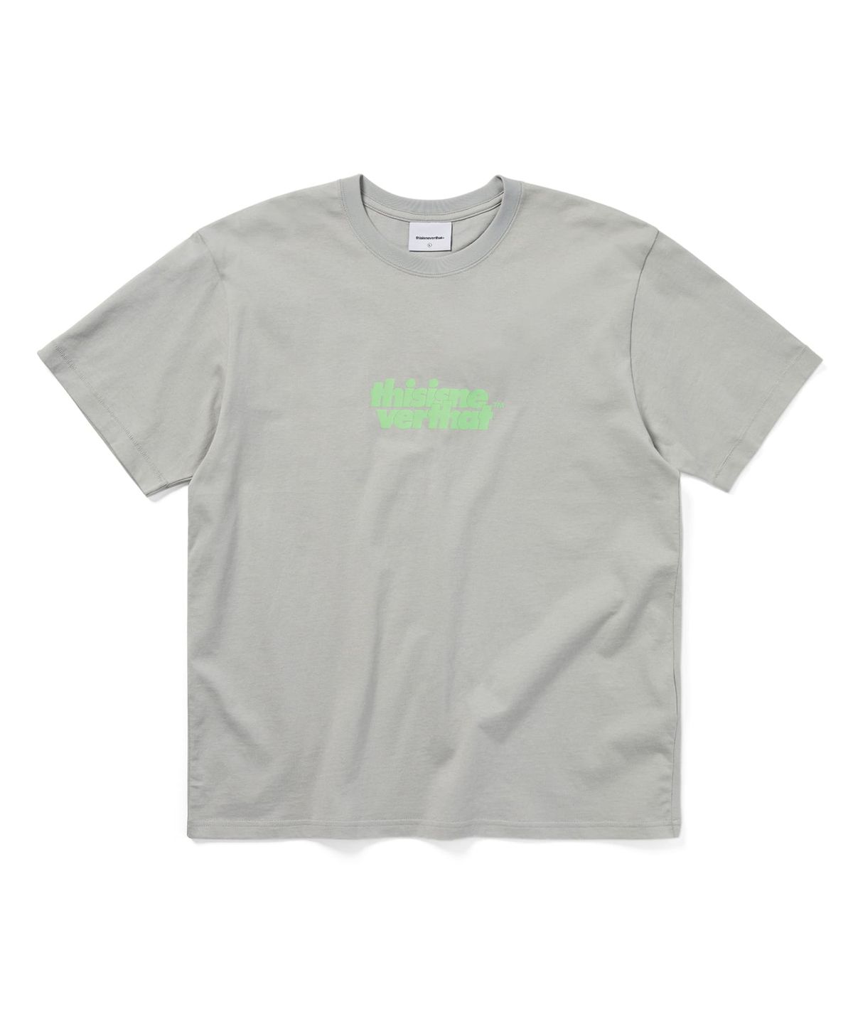 디스이즈네버댓(THISISNEVERTHAT) OL-Logo Tee Grey