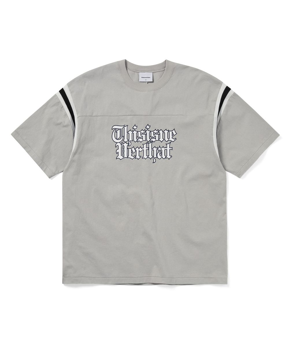 Football Tee Grey