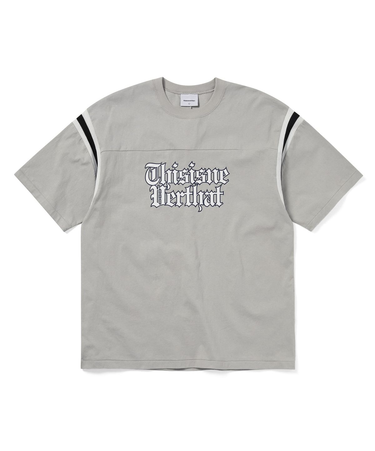 디스이즈네버댓(THISISNEVERTHAT) Football Tee Grey