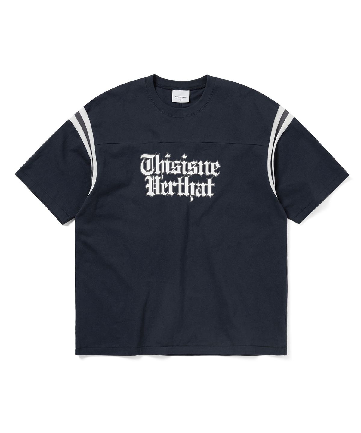 디스이즈네버댓(THISISNEVERTHAT) Football Tee Navy