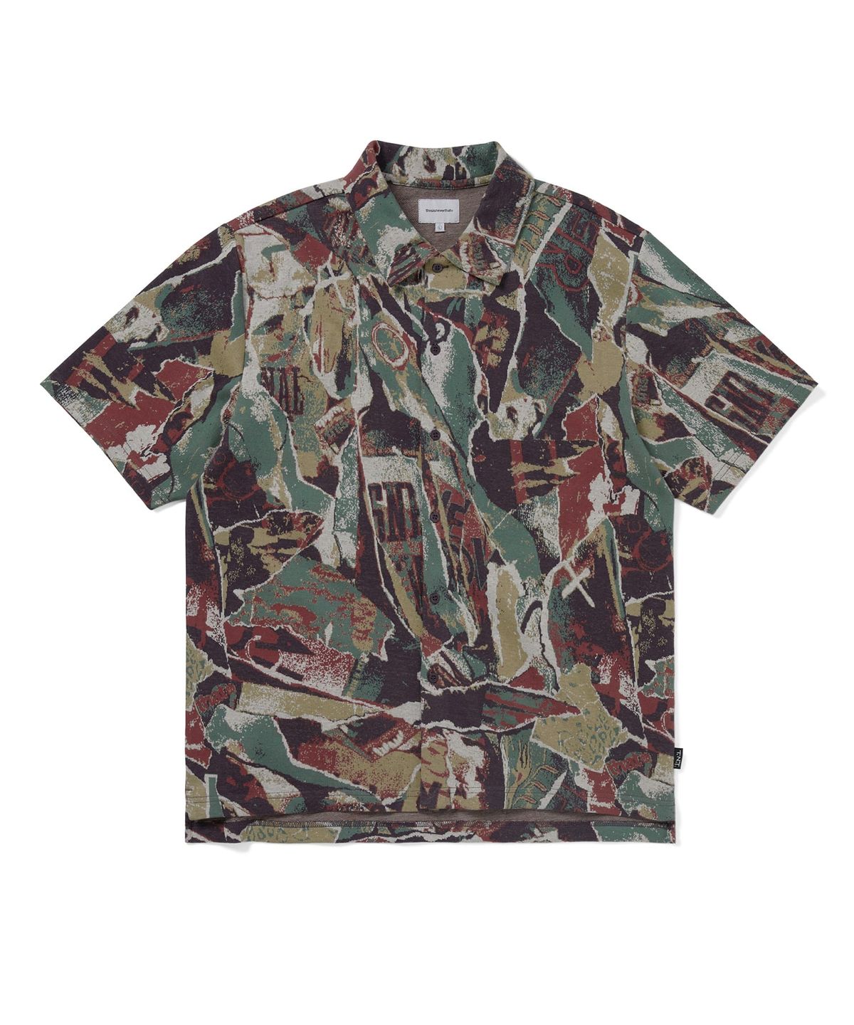 디스이즈네버댓(THISISNEVERTHAT) Jacquard Pattern Button Up Top Multi