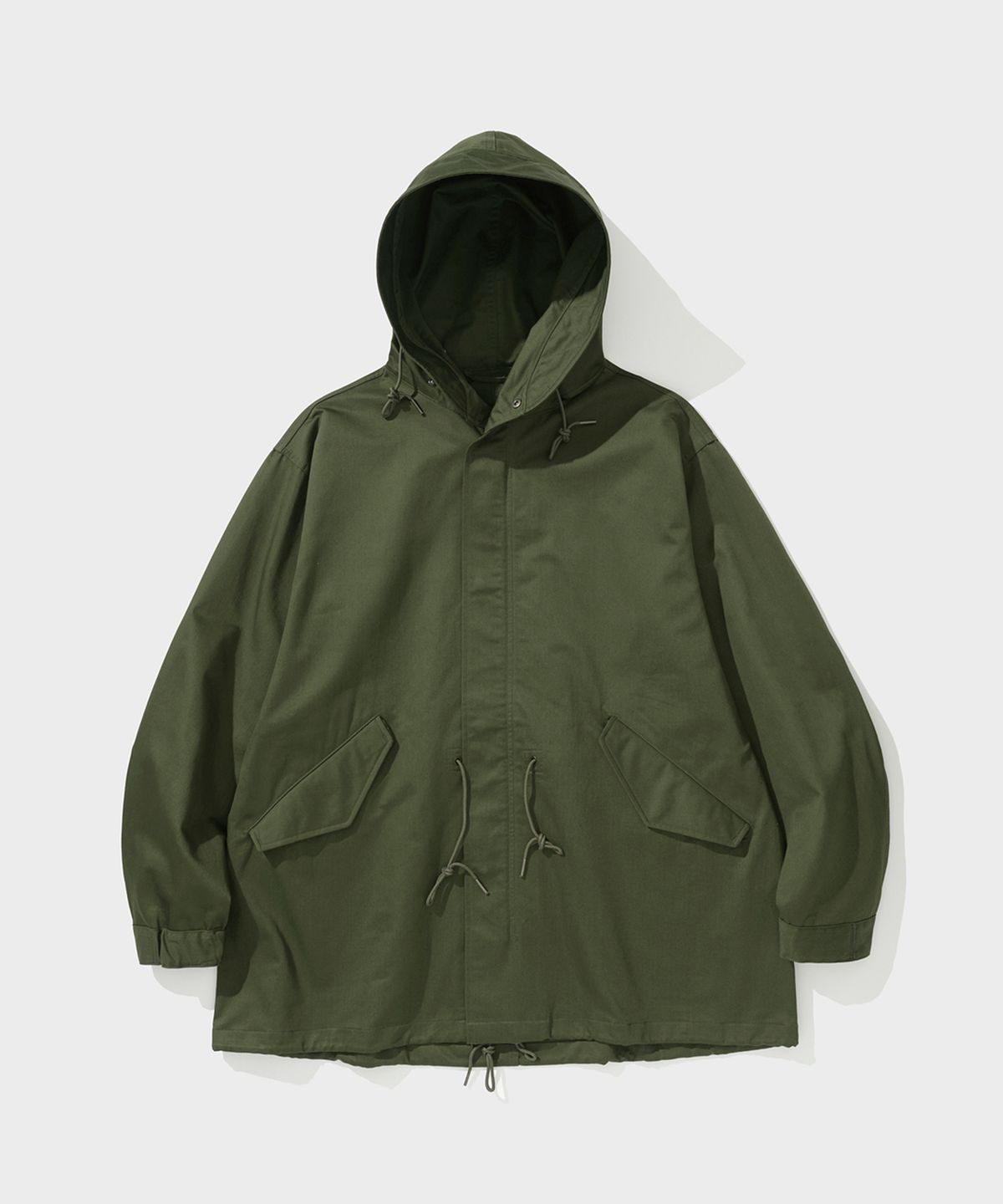 셔터(SHIRTER) SHORT MODS COAT (OLIVE)