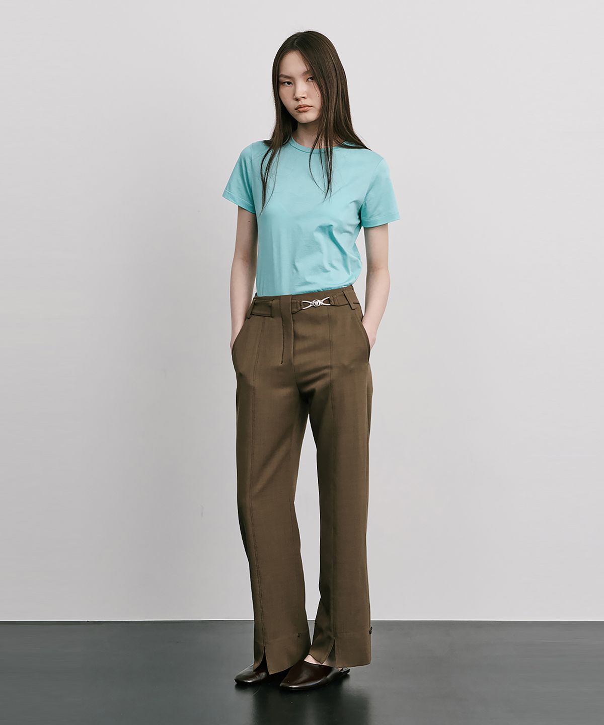 분더캄머(WNDERKAMMER) 25 Basic Short Sleeve T_Mint(25 베이직 반팔T_민트)