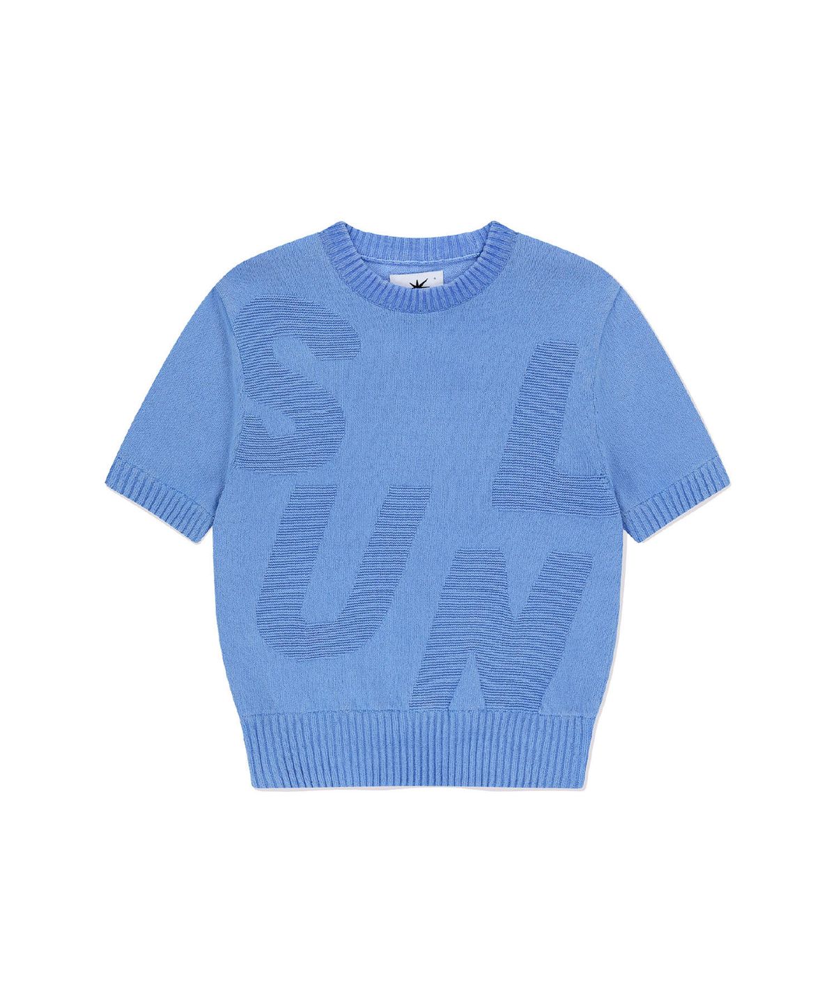 썬러브투어(SUNLOVETOUR) Capital S/S Sweater Blue