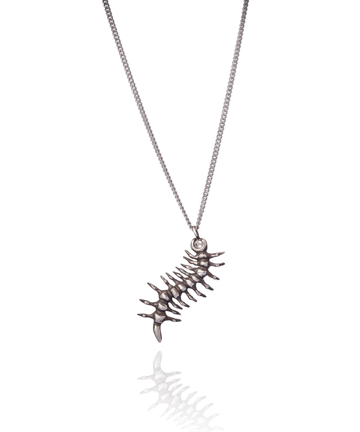 51퍼센트(51PERCENT) Centipede Necklace - Silver