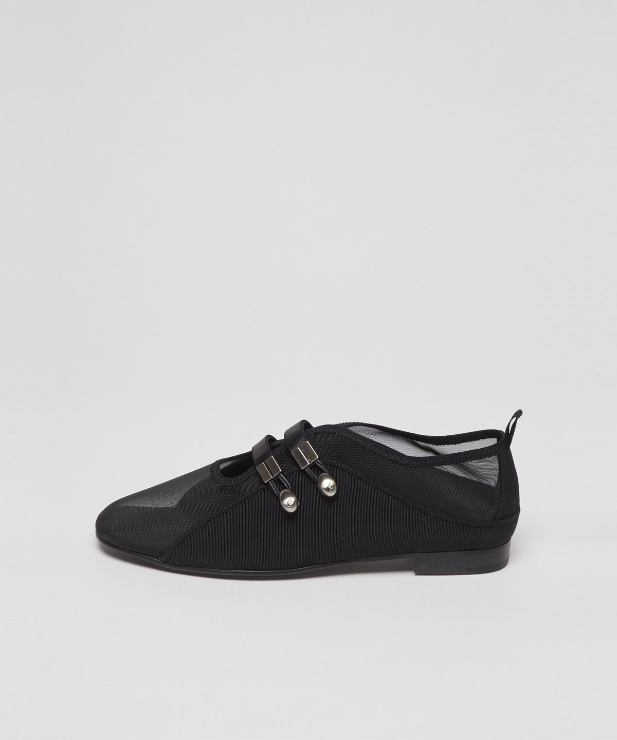 아카이브앱크(ARCHIVEPKE) Mesh Gem flat(Deep sleep)_OK1DM25003BLK