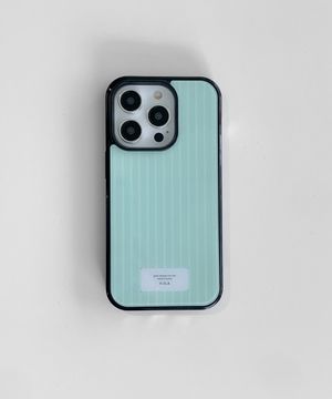 [아이폰17출시][+맥세이프][+갤럭시S26] Dolphin kick 글라스 블랙 범퍼 케이스