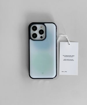 [아이폰17출시][+맥세이프][+갤럭시S26]Grow 에폭시 블랙 범퍼 케이스