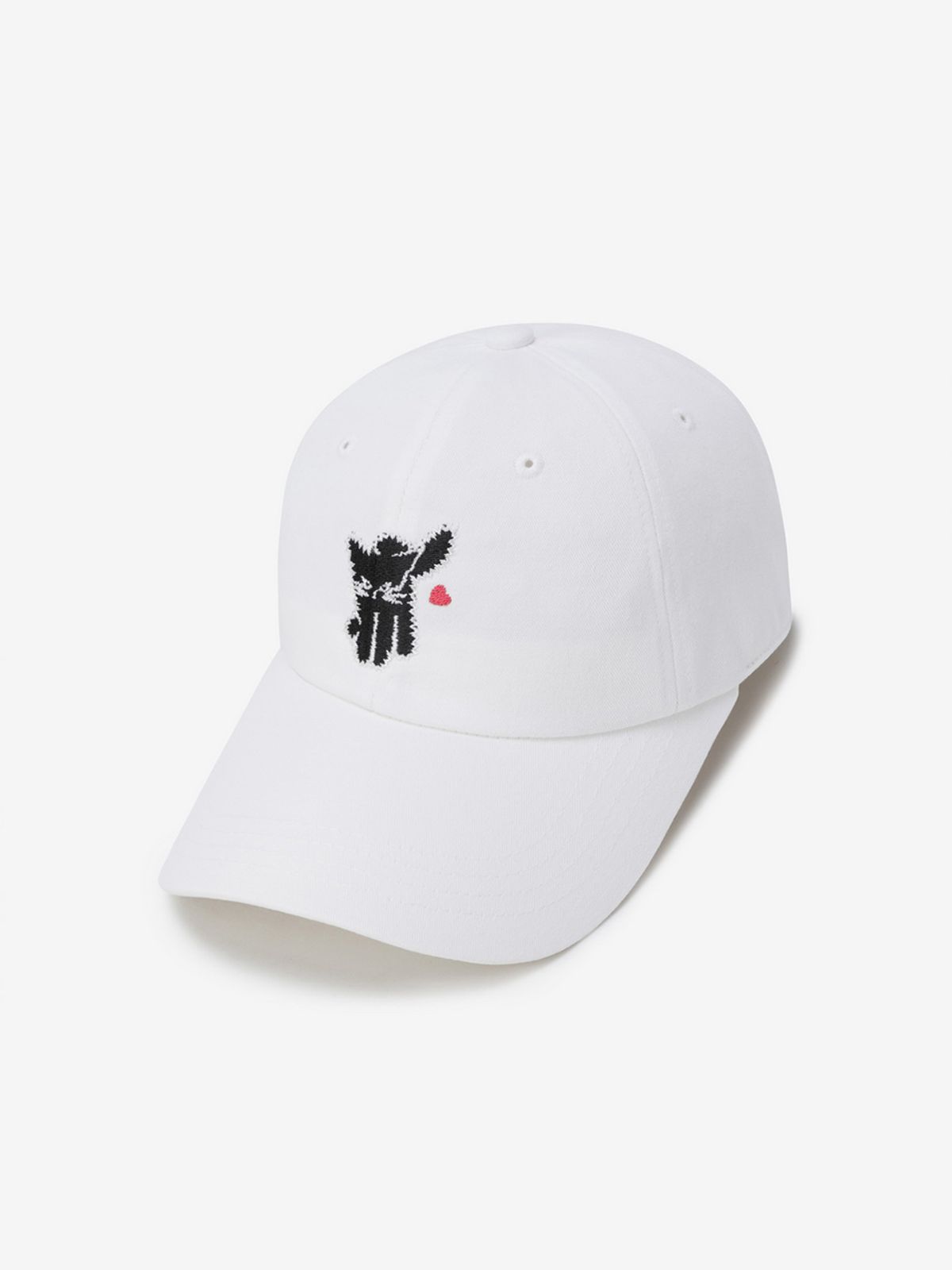 엘유브이엠(LUVM) MITCHI COTTON BALL CAP 1_WHITE