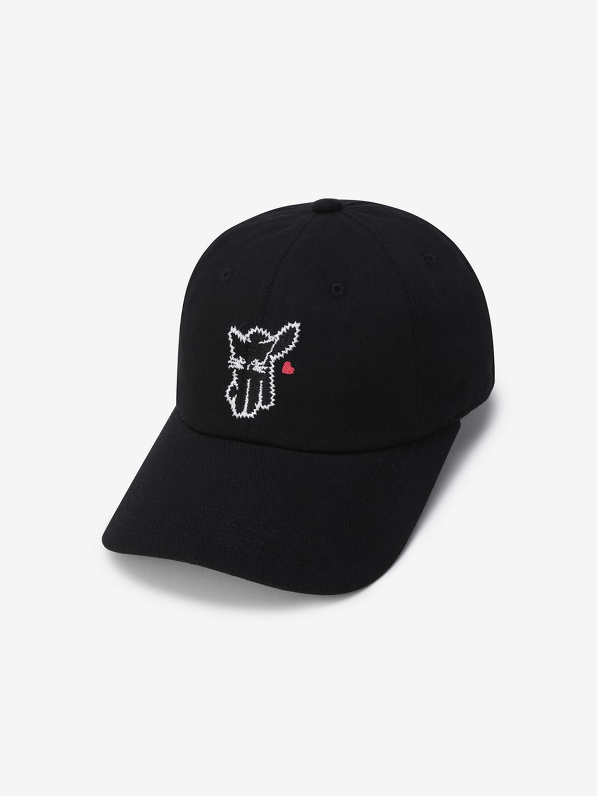 엘유브이엠(LUVM) MITCHI COTTON BALL CAP 1_BLACK
