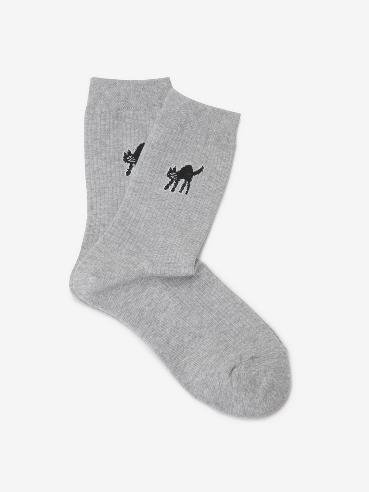 엘유브이엠(LUVM) MITCHI LONG SOCKS 2_MELANGE GRAY