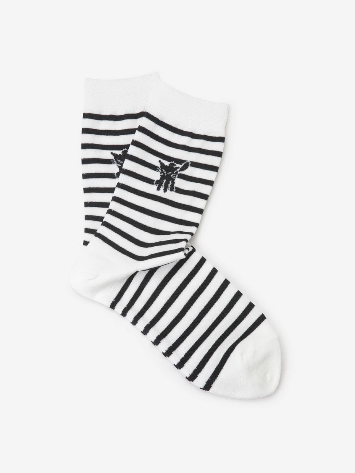 엘유브이엠(LUVM) MITCHI LONG SOCKS1_STRIPED FABRIC