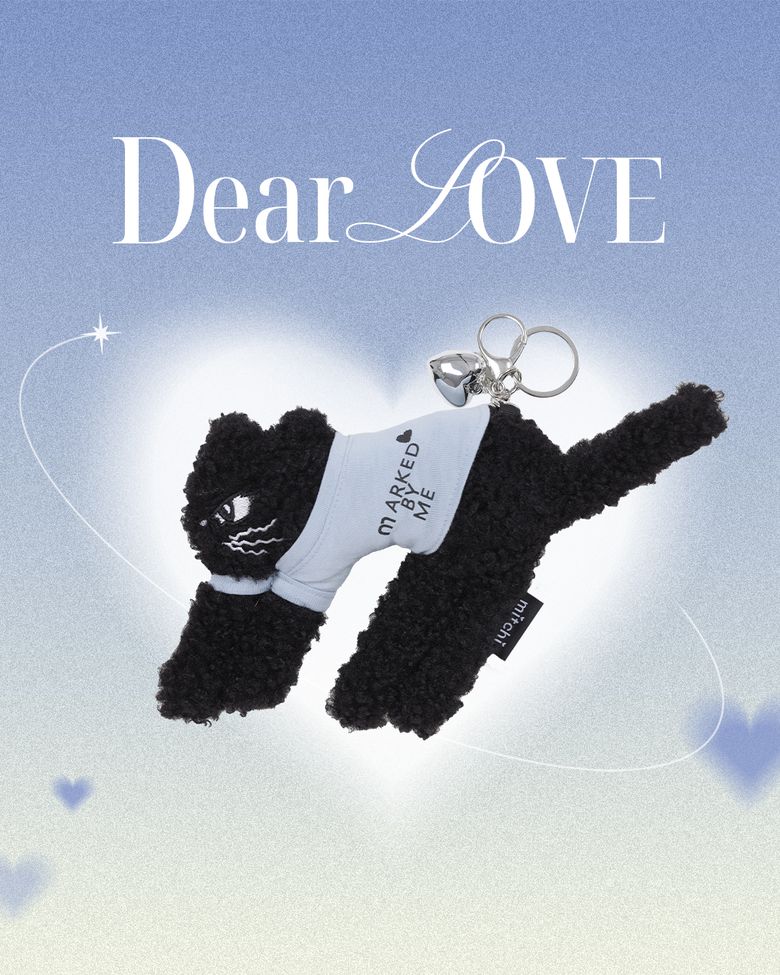 LUVMITCHI CUSTOM KEY RING_BLACK