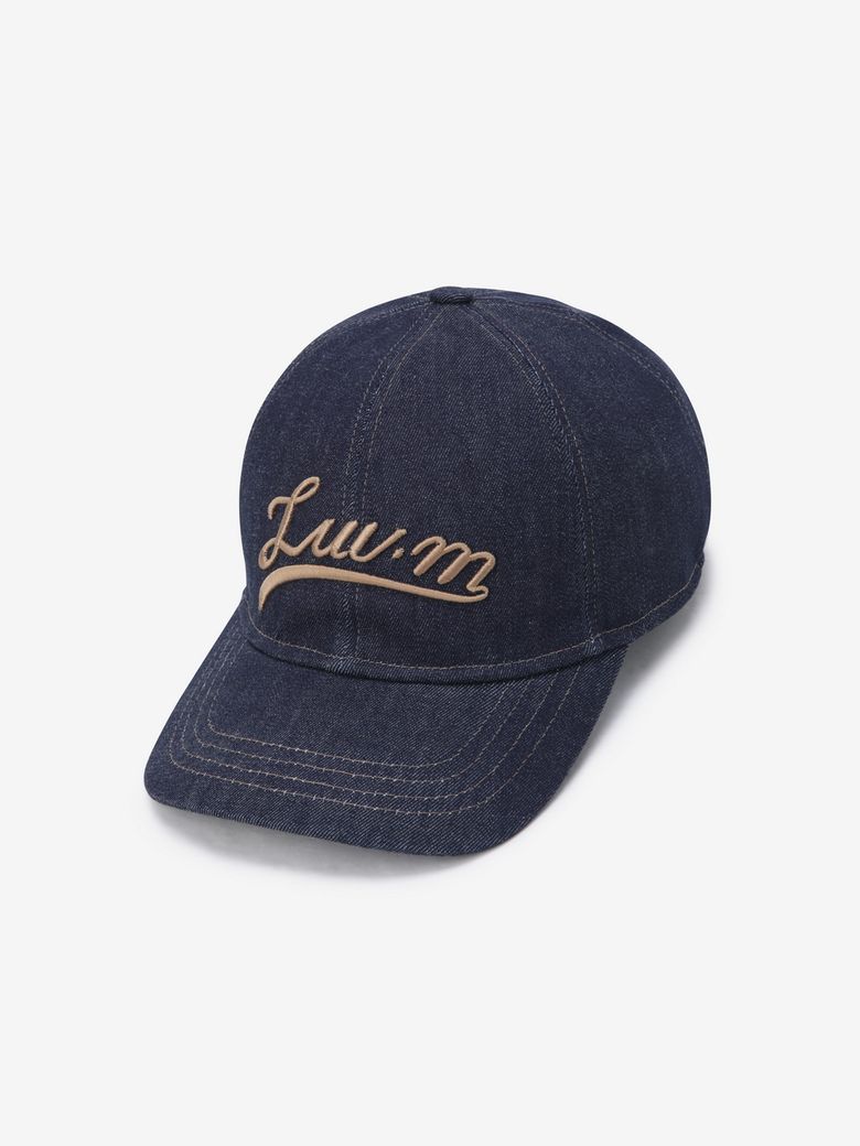 LUV.M LOGO BALL CAP_NAVY