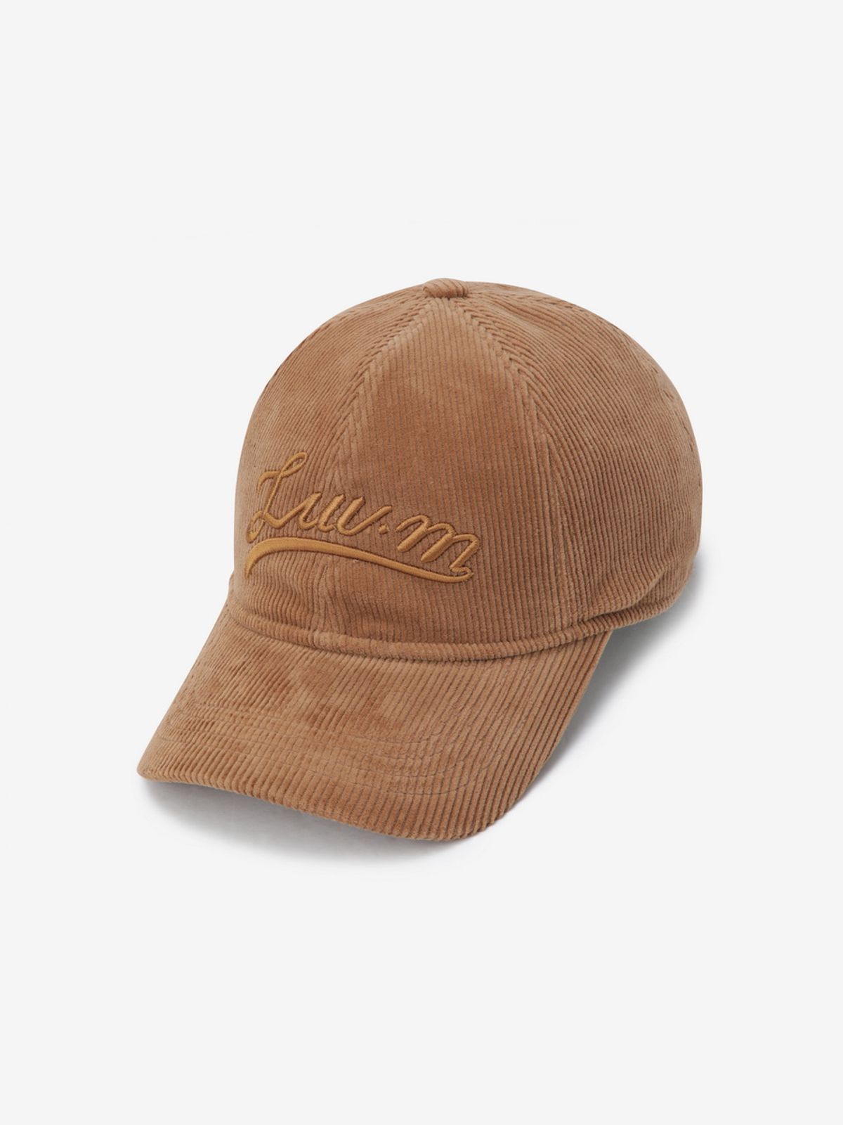 엘유브이엠(LUVM) LUV.M LOGO BALL CAP_CAMEL
