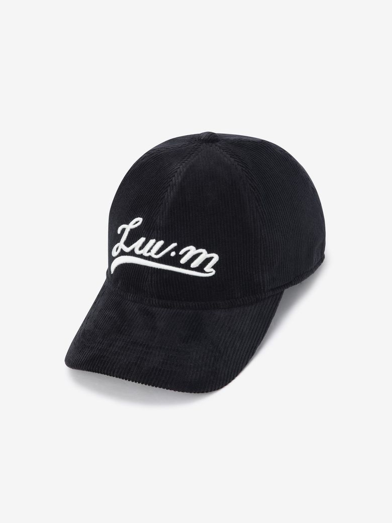 LUV.M LOGO BALL CAP_BLACK