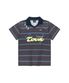 Striped Tour Golf Jersey Charcoal