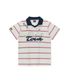 Striped Tour Golf Jersey Ivory