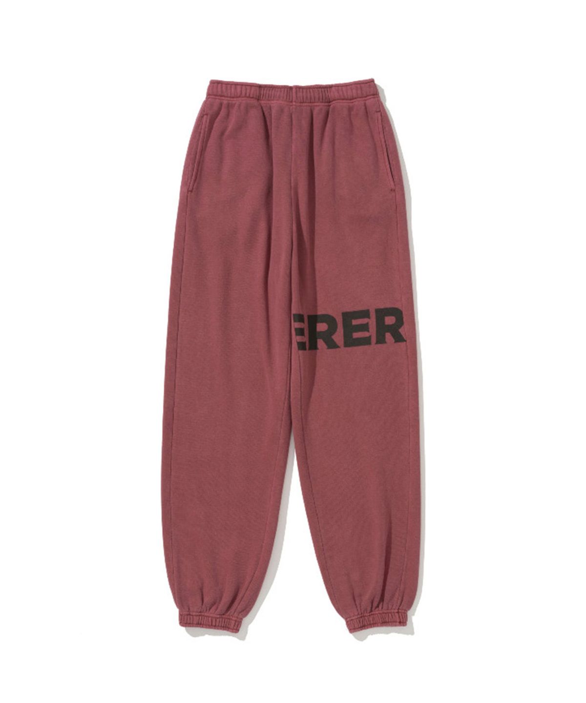 에르에르(ERER) [UN] ERER Sweat Joggers Pants Wine