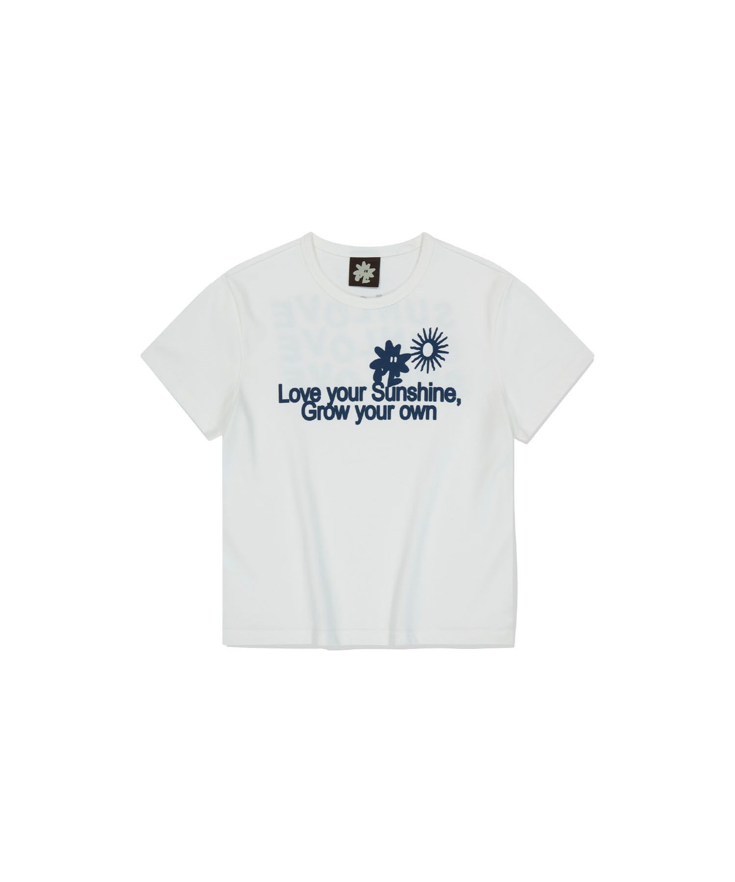 Tシャツ・カットソー SUNLOVE W Love Your Sunshine Tee TF5D0231 MUSINSA公式 | SUNLOVE W Love Your Sunshine Tee White