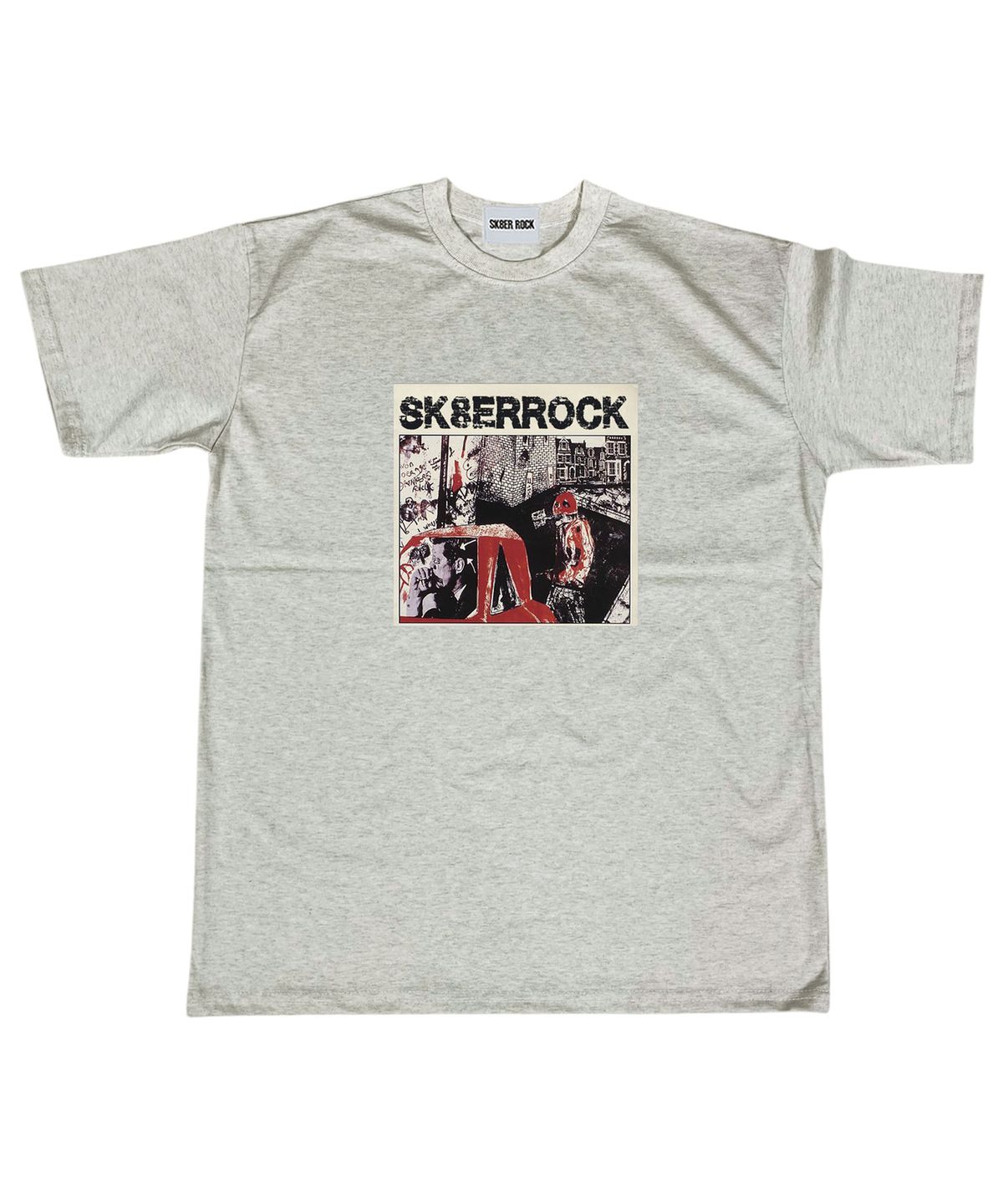 스케이터락(SK8ER ROCK) Dirty Graffiti T-shirt ((oatmeal))