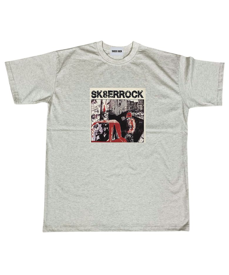 Dirty Graffiti T-shirt ((oatmeal))