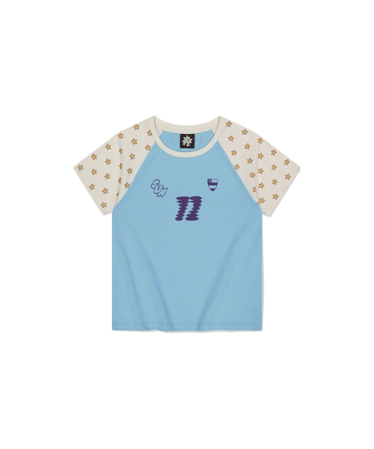 썬러브투어(SUNLOVETOUR) W All-Star Raglan Tee Light Blue