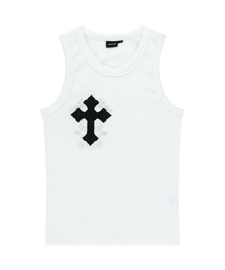 AKM CROS2 Sleeveless (White)