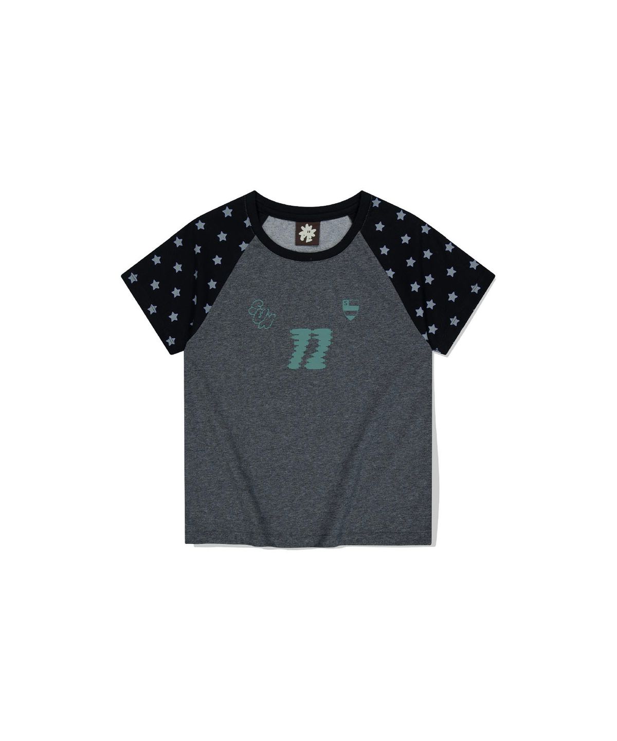 썬러브투어(SUNLOVETOUR) W All-Star Raglan Tee Heather Charcoal