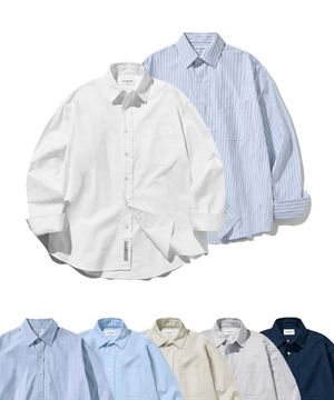 [너드킹 pick] 올 데이 옥스포드 셔츠-7Color