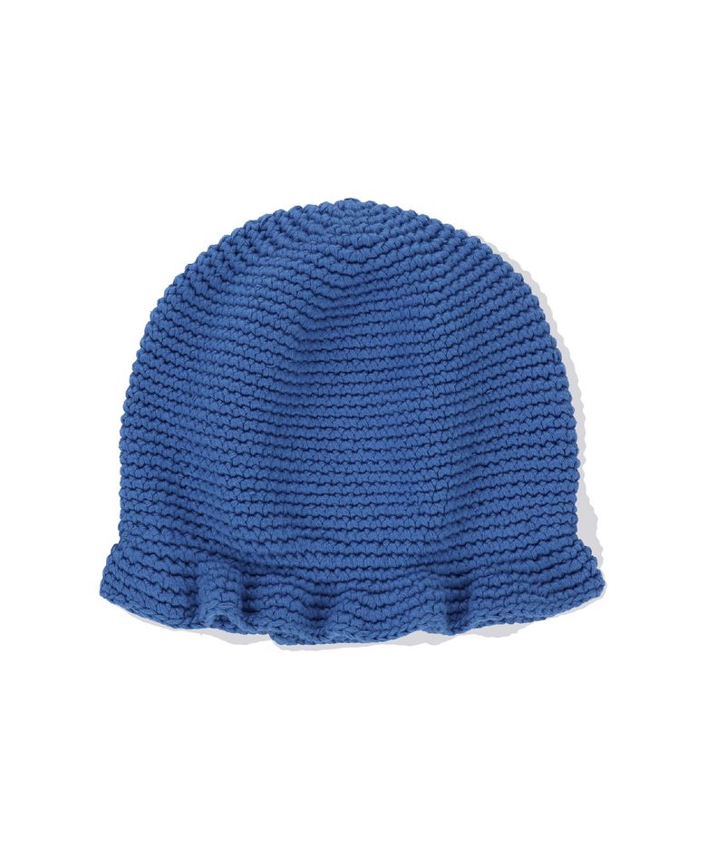 Crochet Bucket Hat Blue