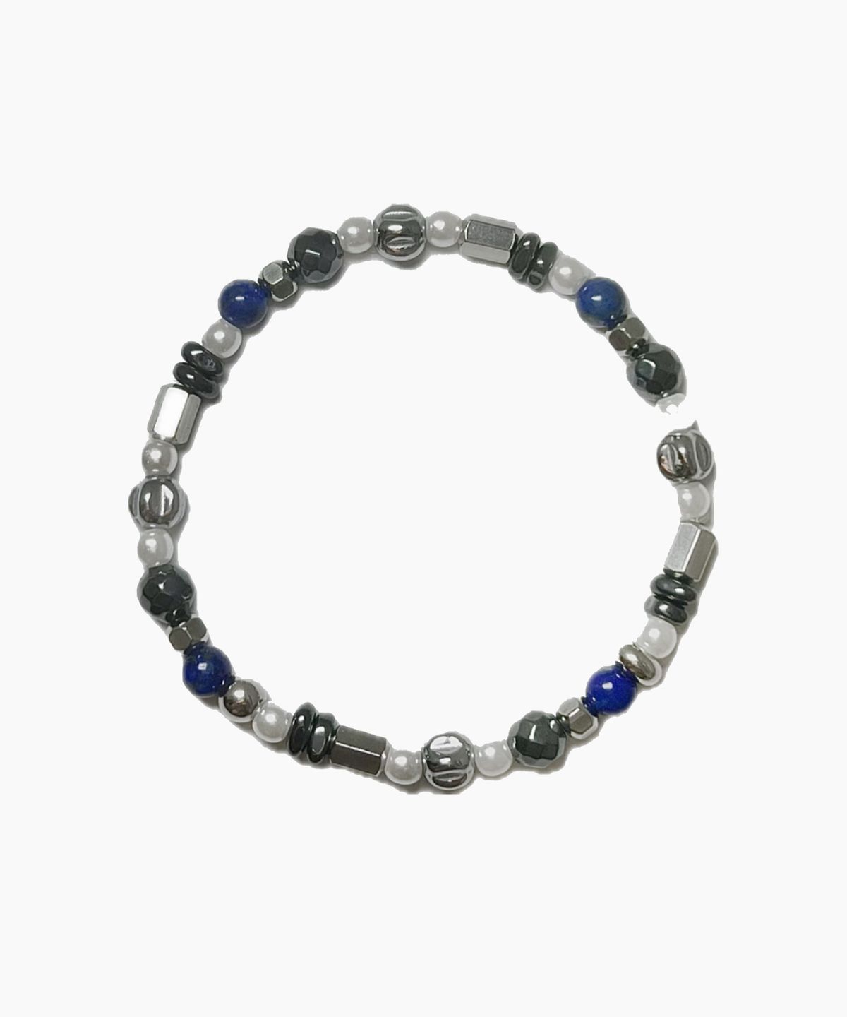 셉텐벌5(SEPTEMBER5) BLUE STONE MIX BIZ BRACELET