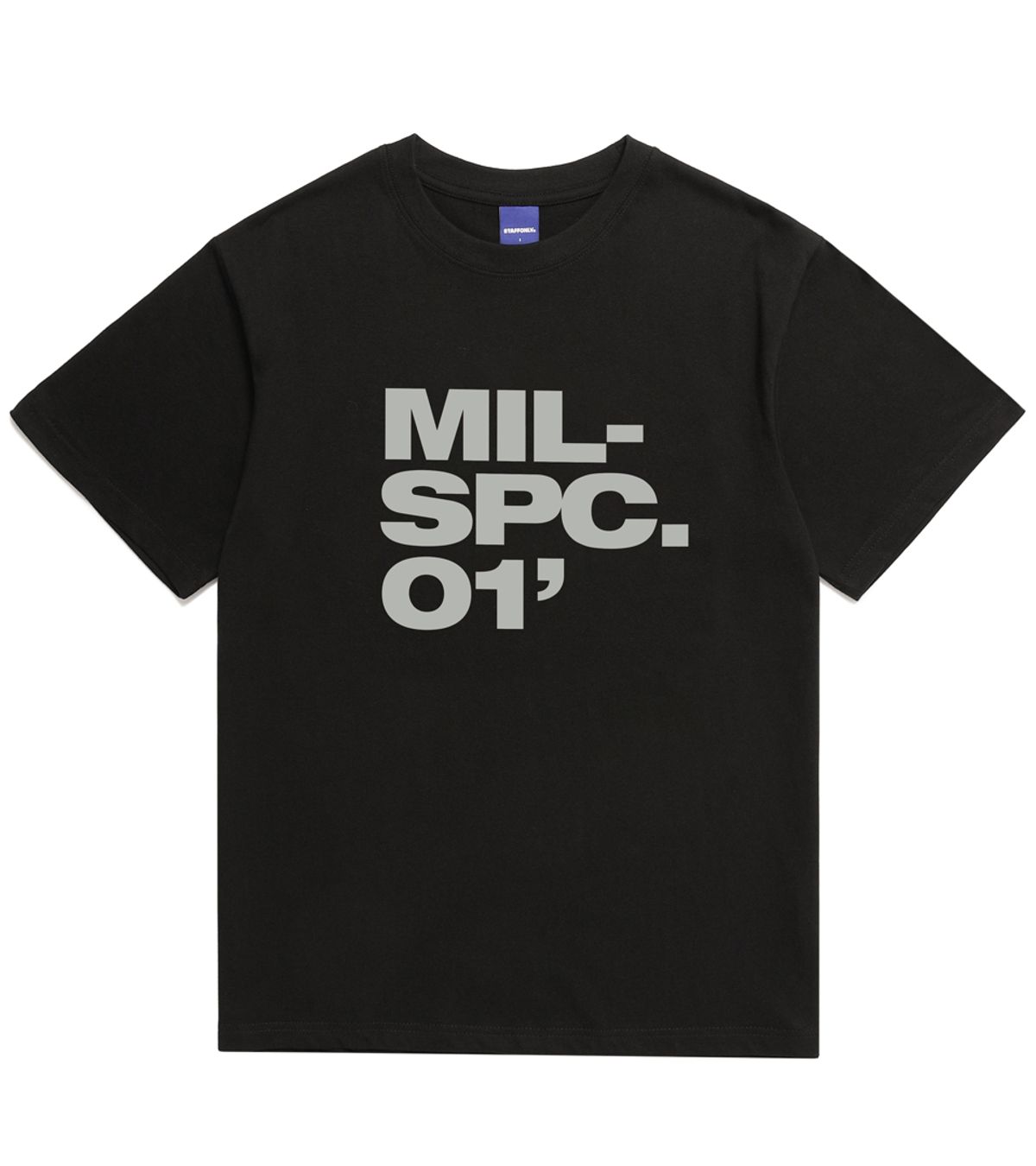 스텝온리(STAFFONLY) MIL-SPC-01 TEE (BLACK)