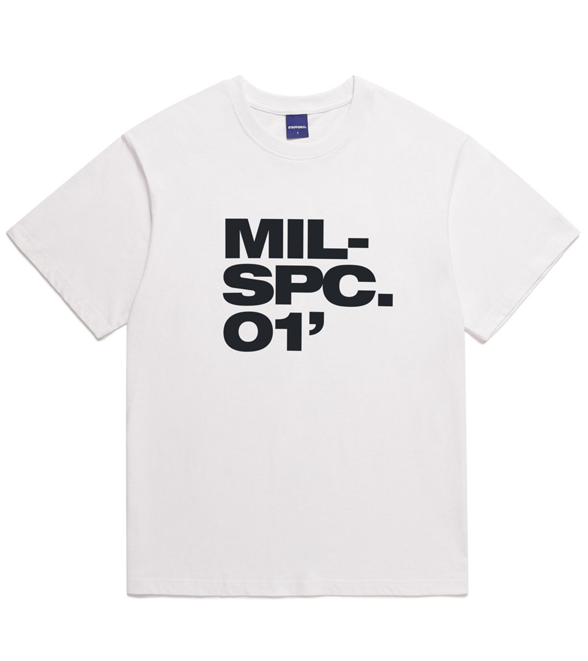 스텝온리(STAFFONLY) MIL-SPC-01 TEE (WHITE)