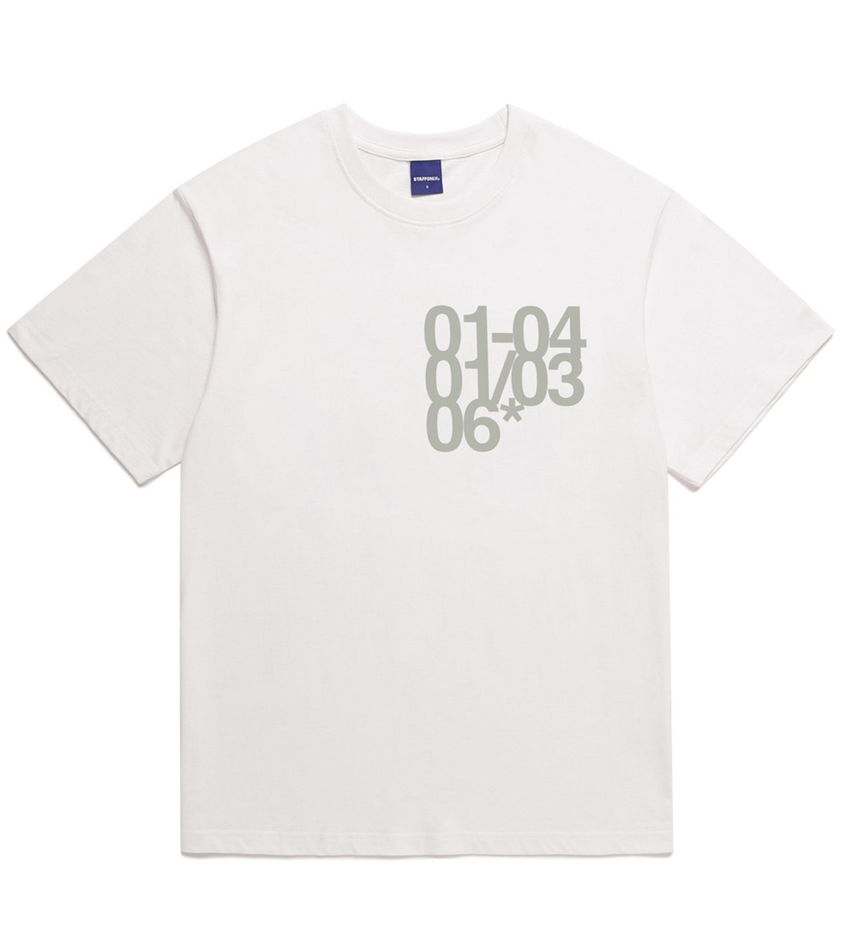 스텝온리(STAFFONLY) 01-04 TEE (WHITE)