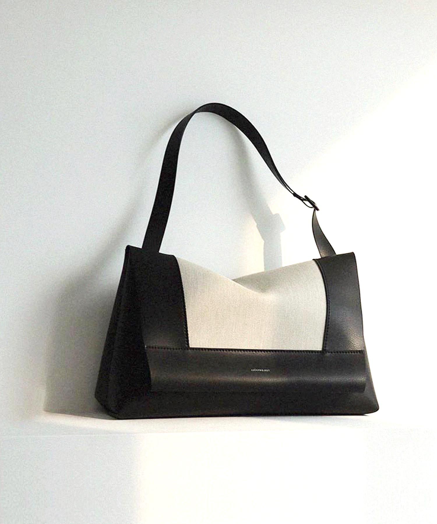 MUSINSA | LECCPROJECT Mod Flap Bag Large - Canvas Combi 2 Colors