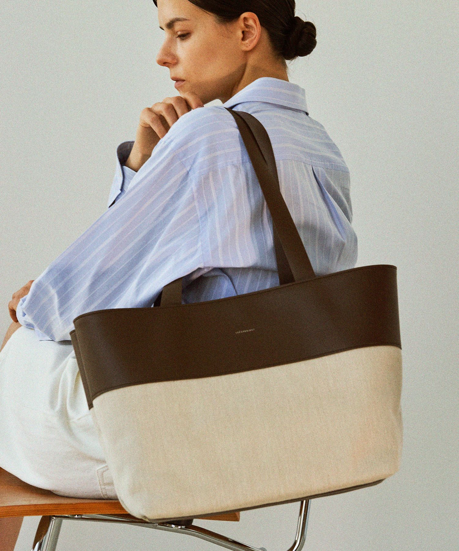 MUSINSA | LECCPROJECT Div Shaper Bag Large - Canvas Combi 2