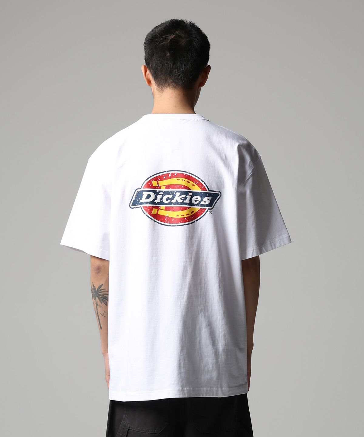 디키즈(DICKIES) 베이직 로고 티셔츠 White