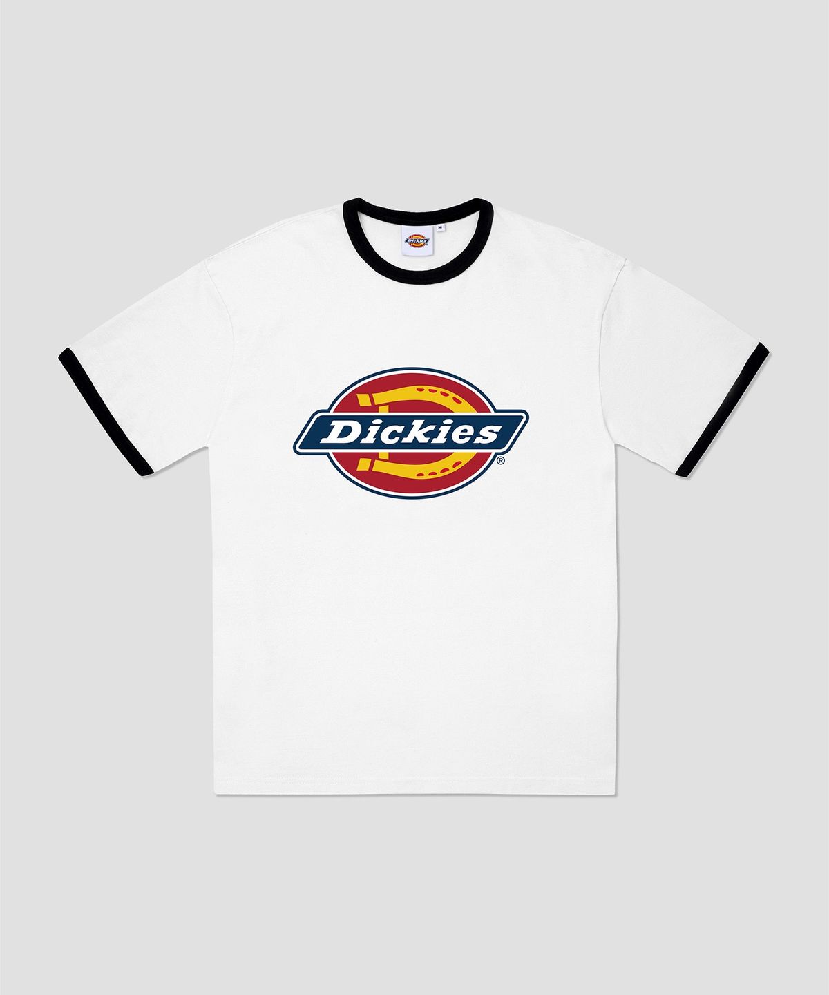 디키즈(DICKIES) 트리 로고 링거 티셔츠 White