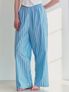 테이크 코튼 팬츠 - 블루