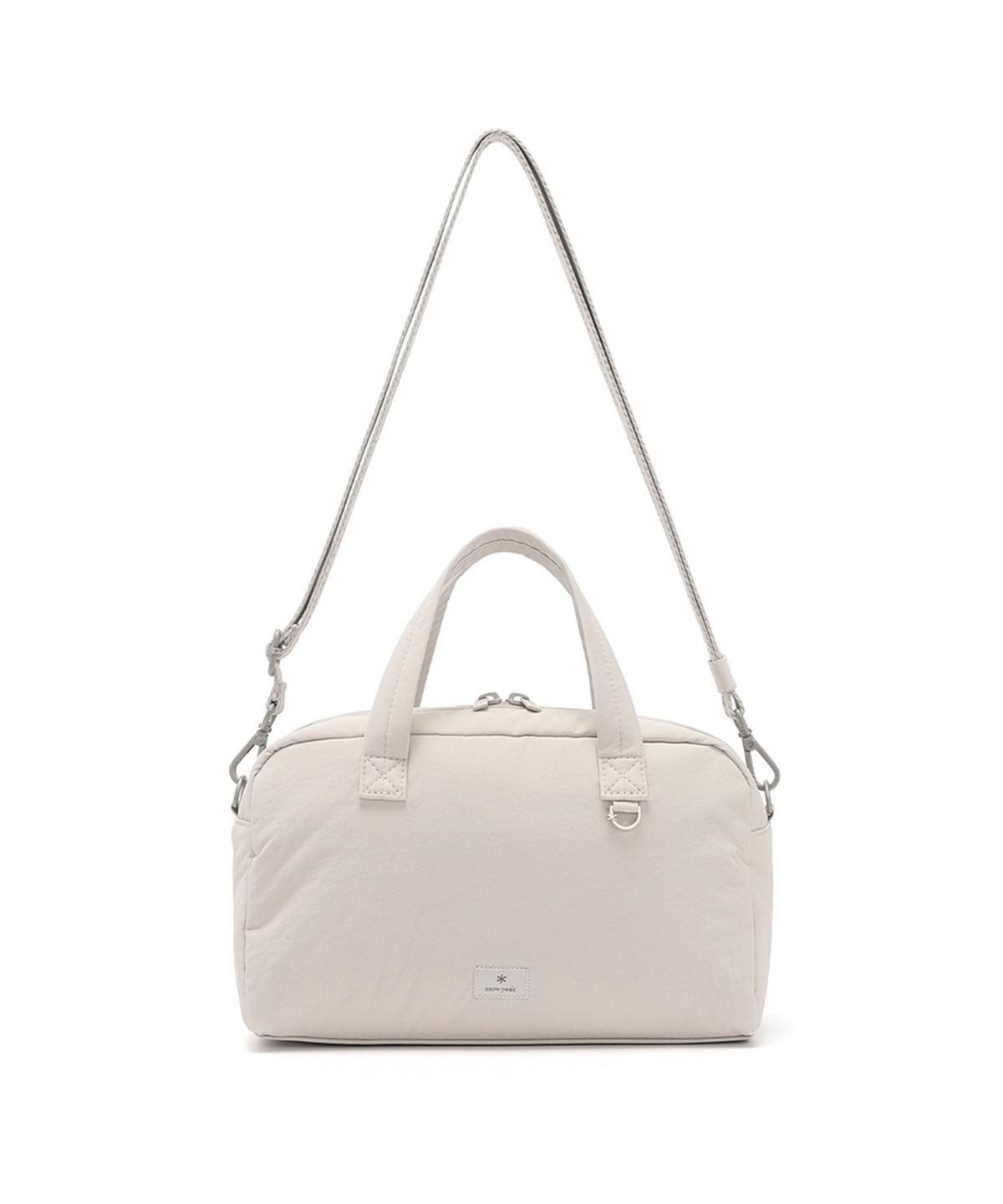 스노우피크 어패럴(SNOWPEAK APPAREL) 소프트윌 스몰 볼링백 (S25SWFCB27) Cream Beige